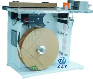 Half-Automatische Haakse Etiketteermachine Voor Papieren Make-Updozen Zakjes Transparante Beveiligingsetiketten Met Hoge Nauwkeurigheid - Product Image 5