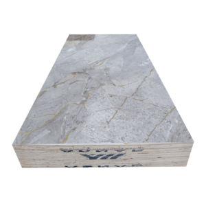 Toptan su geçirmez yanmaz formaldehit içermeyen dekoratif levha UV parlak yüzey Modern tasarım PVC duvar paneli - Product Image 4