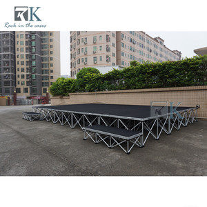 Escenario Portátil de Aleación de Aluminio Tipo Araña con Estuches de Transporte - Product Image 2