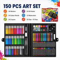 Ensemble de crayons à dessin, ensemble d'art professionnel, ensemble de papeterie, fournitures artistiques, papeterie pour enfants, papeterie pour enfants LT73369