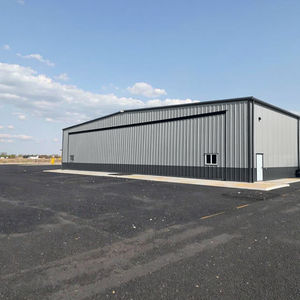 مبيعات المصنع مباشرة تصميم حديث المعادن الصلب الجاهزة الهيكل الصلب الطائرات الحظيرة - Product Image 3