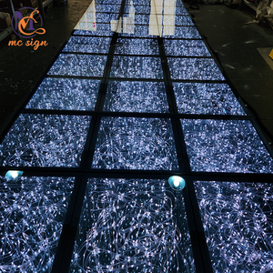 พื้นเต้นรำแม่เหล็กแบบกันน้ำ 3 มิติ ลายกระจกอินฟินิตี้ สำหรับงานแต่งงาน ขายส่ง - Product Image 2