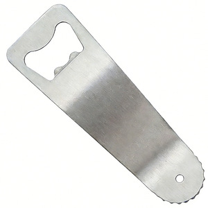 Chef Season Show Stainless Steel <b>Bottle</b> <b>Opener</b> 8460-1 Metal Beer <b>Opener</b> With Logo Printing For <b>Bar</b> Use - Product Image 2
