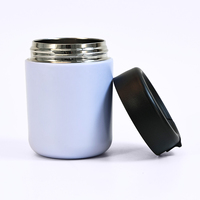 Tasses réutilisables à double paroi design Tasse à café isolée étanche en acier inoxydable 350ML avec couvercle rabattable