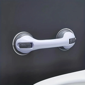 Vente en gros 1 pièce Poignée de sécurité pour salle de bain à ventouse puissante, main courante d'appui pour la sécurité des personnes âgées, barre d'appui pour la douche - Product Image 4