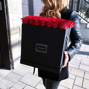 Fancy Round Flower Box Roses Gift Boxes Flowers Packaging Elegant Boxes