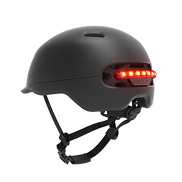 New Image EU Warehouse Men Women Smart4U Intelligent Safety Scooter Helmet With Stop Light for Scooter Motorcycle Motor Helmet