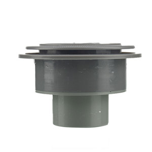 Ventilación Redonda Gris para Autobús/RV con Tornillos Fijos 100x76x47, Accesorio Flexible para Interior de Coche - Product Image 1