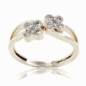 Prutha Timeless Elegance Original Classic Stonewels Silver Diamond Band IGI Certificado para bodas Fiestas Aniversarios - Product Image 6