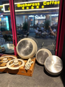 Ensemble de casseroles empilables Smeg 3 pièces avec poignée amovible, revêtement antiadhésif en pierre médicale, pour la cuisine, le camping <span class=keywords><strong>et</strong></span> la maison - Product Image 5