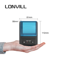 Impresora Térmica de Recibos para Cajero con Lector de Códigos de Barras LONVILL BT Express