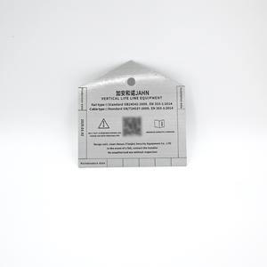 Señal <span class=keywords><strong>de</strong></span> registro <span class=keywords><strong>de</strong></span> mantenimiento <span class=keywords><strong>de</strong></span> aleación <span class=keywords><strong>de</strong></span> aluminio profesional, punto <span class=keywords><strong>de</strong></span> anclaje <span class=keywords><strong>de</strong></span> línea <span class=keywords><strong>de</strong></span> vida Vertical, placa <span class=keywords><strong>de</strong></span> marcado duradera <span class=keywords><strong>de</strong></span> seguridad Industrial - Product Image 5