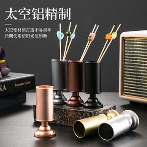 Toothpick Holder Stainless Steel Durable <b>Table</b> Decoration For Clubs KTV Hotels - Product Image 3