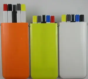Pen Highlighter Pencil Set 5 In 1 Set Cheap Pen Box Set