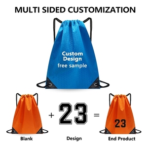 Vipoko Biểu Tượng Tùy Chỉnh Ba Lô Thân Thiện Với Môi Dây Kéo Túi Thể Thao Dây Kéo Bóng Chuyền Golf Bóng Đá Sọc Ba Lô Thể Thao Phòng Tập Thể Dục Túi - Product Image 2