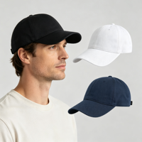 Gorra de Béisbol Unisex de Algodón, Estilo Dad Hat, Personalizable con Logotipo Bordado o Impresión en Relieve, 6 Paneles, Transpirable, para Deportes de Verano, Venta al Por Mayor