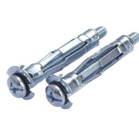 Kit d'ancrage métallique pour cloisons sèches M4 M5 M6 M8, goujons galvanisés, goujons pour cloisons sèches, goujons pour plafond, vis d'expansion