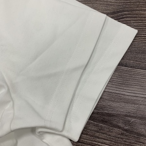 T-Shirt da <span class=keywords><strong>Donna</strong></span> in Cotone 100% Morbido con Stampa e Ricamo Personalizzati di Alta Qualità, Set Pigiama Estivo in Pizzo - Product Image 4