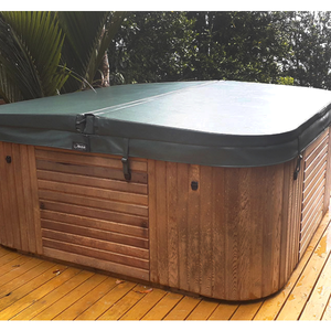 Couverture <span class=keywords><strong>de</strong></span> <span class=keywords><strong>spa</strong></span> en PVC <span class=keywords><strong>de</strong></span> nouvelle génération WeatherGuard, résistante à la décoloration et aux déchirures, pour jacuzzi extérieur - Product Image 3