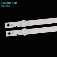 Barre LED ES-109 LB-PM3030-GJD3X3433X9AQH2-Y pour téléviseur PHI Lips 43PFS5503, rétroéclairage LED, 3 pièces/ensemble, 839 mm