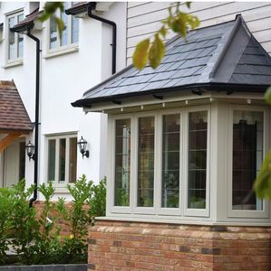 Fenêtres en aluminium à rupture de pont thermique, baies vitrées, grilles de sécurité anti-effraction en fer forgé, design de fenêtres pour maison - Product Image 6