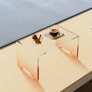 Đồ Nội Thất Bằng <span class=keywords><strong>Acrylic</strong></span> Trong Suốt Chất Lượng Cao Tùy Chỉnh Bàn Cà Phê Cầu Vồng Màu Gradient Để Bàn Máy Tính Phòng Ngủ - Product Image 2