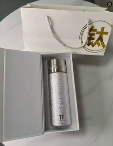 480ml Titanium Coated Double Wall Vacuum Insulated Cup Hammered Texture <b>Tea</b> <b>Infuser</b> <b>Tea</b> Water Separation Business Gift Tumbler - Product Image 4