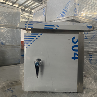 Boîtier en acier inoxydable SUS304 IP68, étanche à la poussière et à l'eau, armoire électrique en acier inoxydable, boîtier de commande en acier inoxydable pour usine