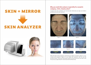 Professional Desktop AI Skin Tester Magic Mirror Facial & Lips Skin Analysis Camera with EU <b>Plug</b> for Beauty Salons and Home Use - Product Image 2