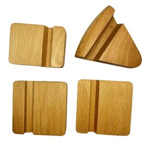 Soporte de Madera para Teléfono, Madera de Haya Maciza, Soporte para Móvil, Soporte para Tarjetas y Notas, Hecho a Medida BQ 13 - Product Image 2