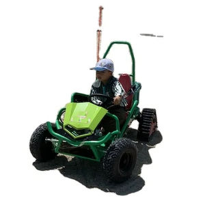 ยางรถโกคาร์ทสำหรับเด็กระบบสามเหลี่ยมและล้อยางล้อยางติดตามช่วงล่าง - Product Image 1