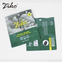 Senar Gitar Akustik Berkualitas Tinggi Profesional Ziko Wholesale Set Pack