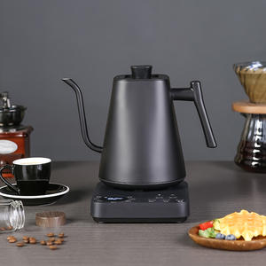 กาต้มน้ำไฟฟ้าหลายความเร็วแบบข้ามพรมแดนทำด้วยมือกาต้มน้ำชาและกาแฟที่ใช้ในครัวเรือนอัจฉริยะมีอุณหภูมิคงที่สำหรับใช้ในร้านกาแฟ - Product Image 4