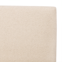 Meubles de chambre à coucher design de luxe, tête de lit tapissée en tissu, boîte à ressorts, lits King Size