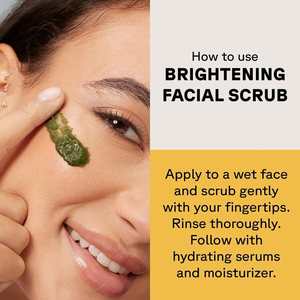Gommage éclaircissant pour le visage 118ml avec algues et argile verte française pour tous types de peaux - Product Image 3