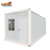 Maison préfabriquée de luxe extensible et pliable de 20 pieds (6 mètres) facile à assembler