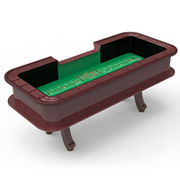 Tables de Casino Deluxe Entièrement Personnalisées YH 96/120/144 Pouces Table de Craps pour Jeu de Craps