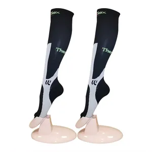Women Men Knee High Compression Stockings For Running Cycling Nurse Graduated Medical Compression Socks