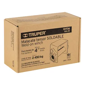 BOX 2 Treuil soudable pour bande de 4' de large, TRUPER - Product Image 2