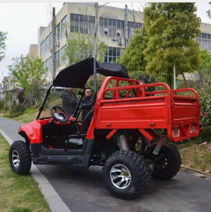 Nouveau modèle de véhicule utilitaire tout-terrain (UTV) en plastique de 200 cm3 avec remorque, OEM ODM OBM DIY, garantie de 3 ans, Zhejiang - Product Image 4