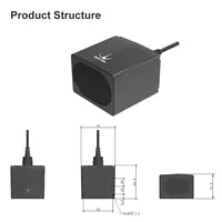 Capteur Lidar longue portée Benewake TF03-100/TF03-180 IP67, fréquence d'images 10 kHz, portée de fonctionnement 100 m/180 m, module composite Rider