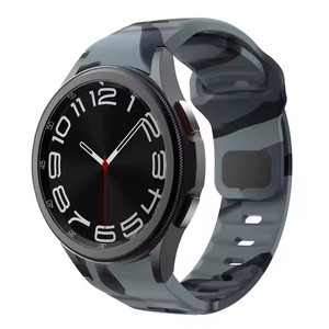 Bracelets en silicone sans lacunes pour <span class=keywords><strong>Samsung</strong></span> Galaxy Watch 6 5 4 Bracelet de montre en silicone classique - Product Image 5