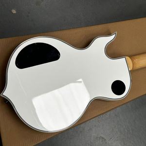 Guitare électrique Zakk Wylde Black Label LP-Shape, manche en érable, touche en palissandre, 6 cordes en acier, micro <span class=keywords><strong>EMG</strong></span>, accordeur Tune-o-matic - Product Image 6