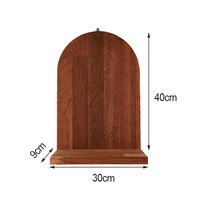 Wanuocraft Design moderne porte-plante mural en bois Pot de fleur étagère pour cuisine chambre salon porche balcon décor