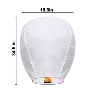 Parti aksesuarları fenerler isteyen lamba uçan fenerler gökyüzü - Product Image 2