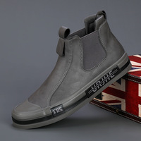 Nouvelles Chaussures d'Hiver pour Hommes : Mocassins Chauds en Velours, Surface Douce, Semelle Souple, Bottes pour Hommes
