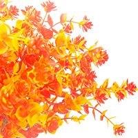 Explosivo otoño Eucalipto Camelia lavanda Margarita ramo de flores falsas Flor de Planta artificial