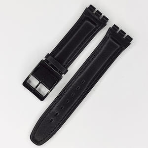 <span class=keywords><strong>Correa</strong></span> <span class=keywords><strong>de</strong></span> <span class=keywords><strong>Reloj</strong></span> <span class=keywords><strong>de</strong></span> Cuero Vacuno Cóncavo Convexo <span class=keywords><strong>de</strong></span> 17/19 mm para Relojes <span class=keywords><strong>Swatch</strong></span> - Product Image 5