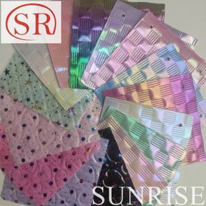 Film Métallique PU Cuir Synthétique Motif Gaufré Design Métal Brillant pour Dames Chaussures pour Hommes Fauteuil Roulant Football Extérieur - Product Image 3