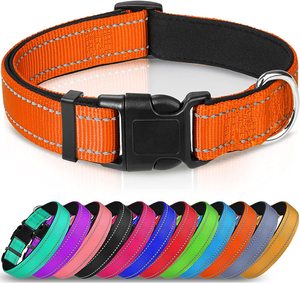 <span class=keywords><strong>Collar</strong></span> reflectante para perros SinSky, venta al por mayor, duradero, elegante, ajustable, de nailon, reflectante para seguridad - Product Image 6